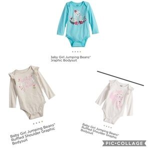 Jumping Beans set of 3 NWT bodysuit 18 month